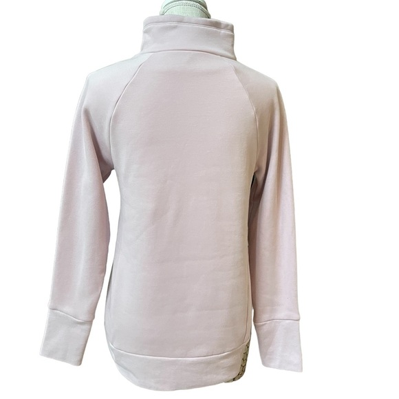 Fabletics Ling Pink Mock‎ neck Pull Over Sweater Size: XS - Picture 3 of 10